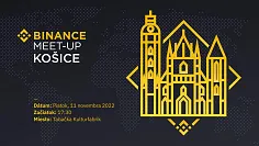 Binance konferencia v Košiciach