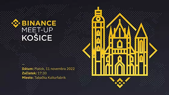 Binance konferencia v Košiciach