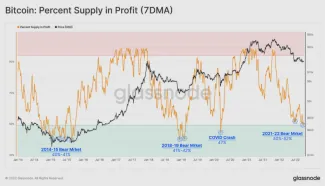 Bitcoin: Ponuka v profite