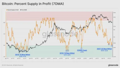 Bitcoin: Ponuka v profite