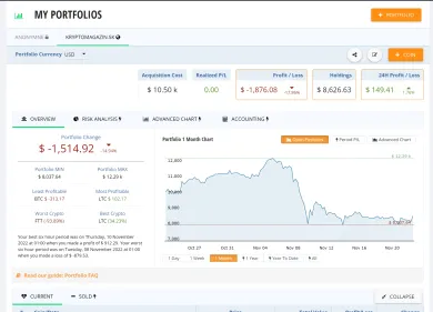 Aktualizácia hodl účtu