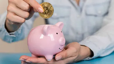 Bitcoin mizne z búrz.