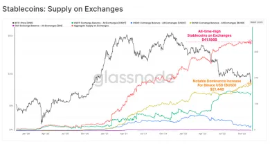 Stablecoiny a ich dominancia