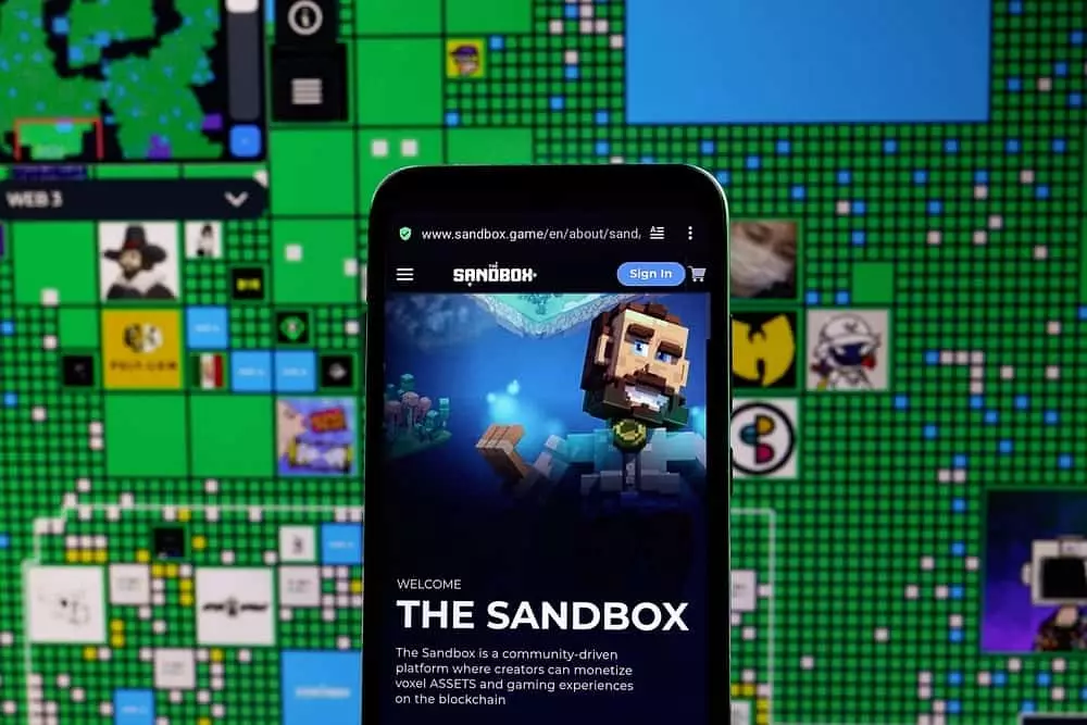 Metaverzový projekt Sandbox