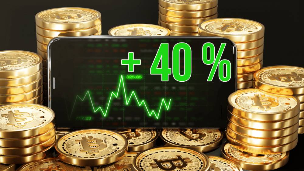 Bitcoin v januári narástol o 40 %.