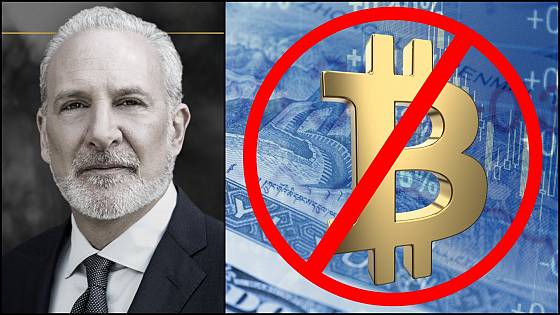 Peter Schiff: Bitcoin zlyhal