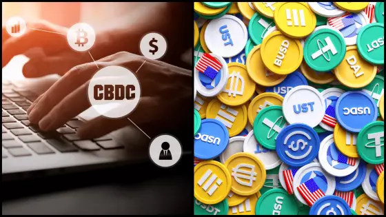 Stablecoiny a CBDC