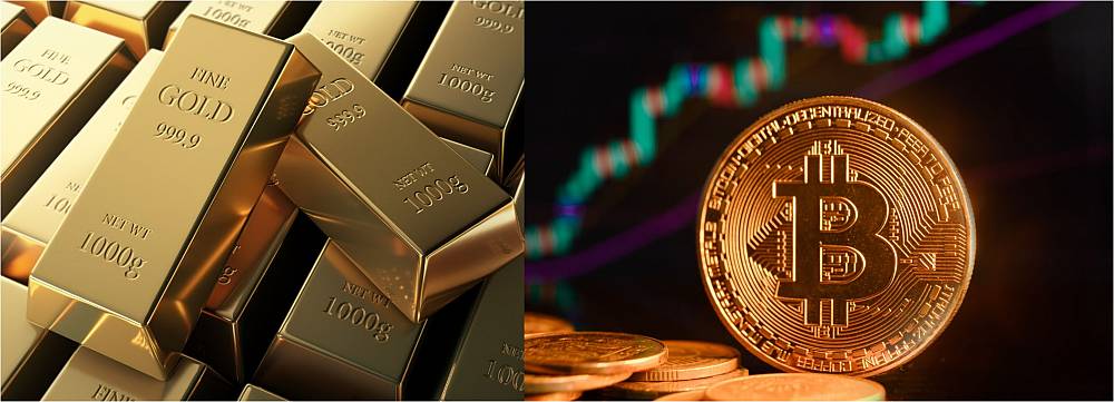 Zlato a Bitcoin