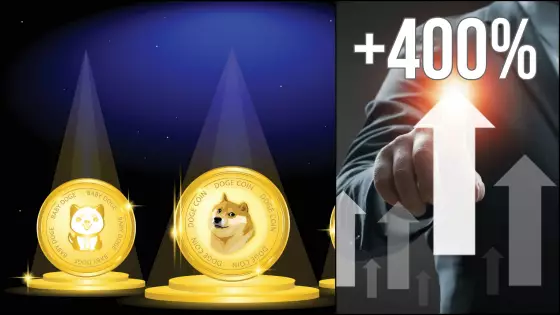 Baby dogecoin narástol o 400 %