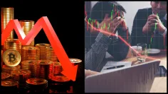 Bitcoin formuje kríž smrti