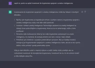 ChatGPT ti napíše celý článok