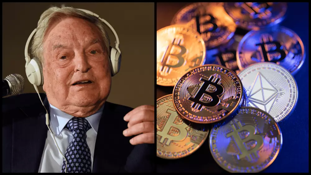 George Soros investoval do kryptomenových spoločností