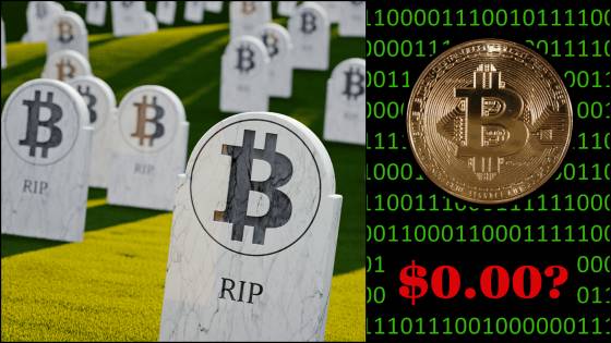 Koľkokrát bol bitcoin mŕtvy?