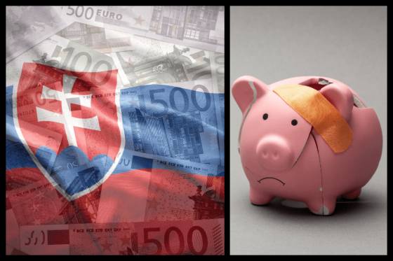 Banky kolabujú, Slováci majú strach.