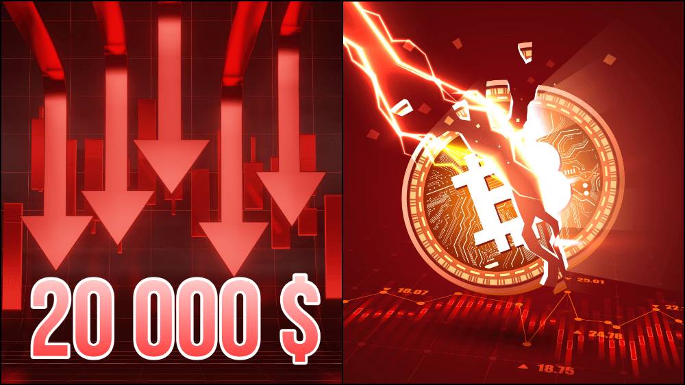 Bitcoin pod 20 000 dolárov