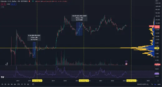 Litecoin: halvingové cykly
