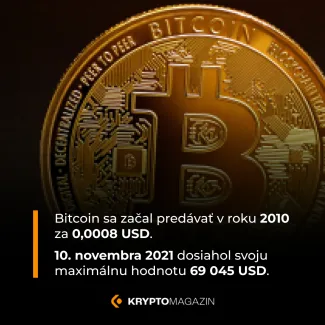 Porovnanie ceny bitcoinu