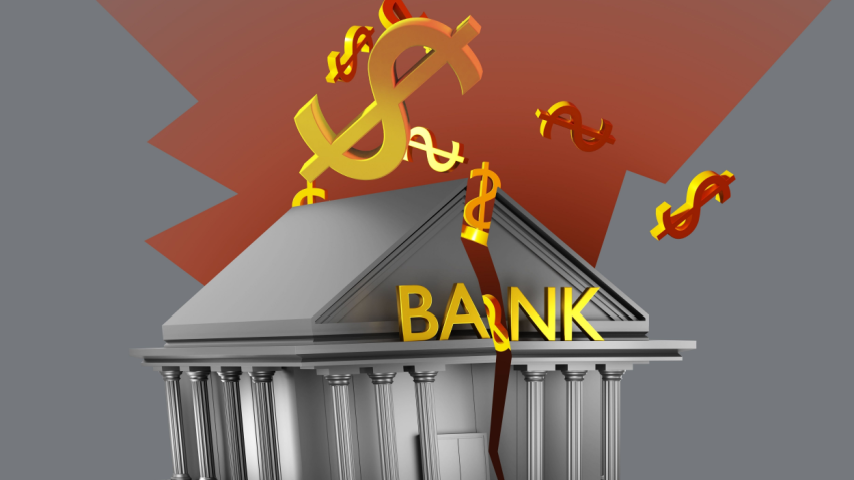 Bitcoin koreluje s bankovým sektorom