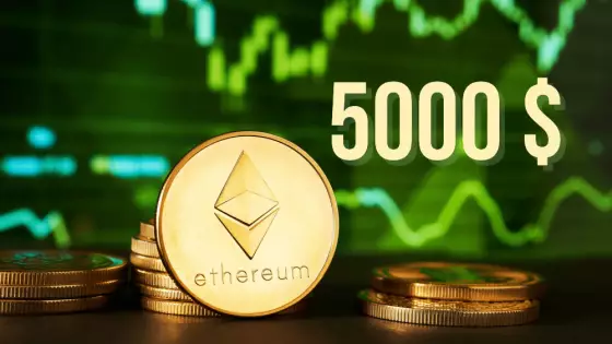 Ethereum za 5 000 dolárov