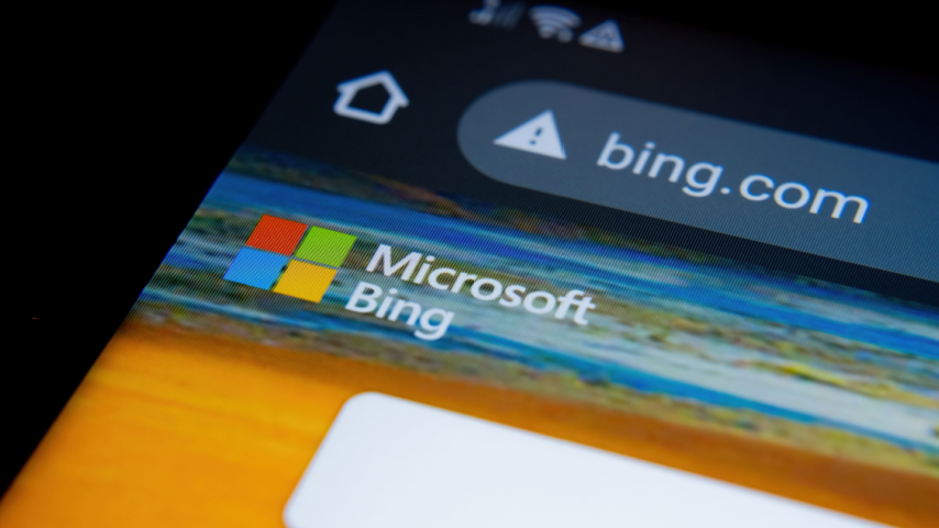Nástroj Microsoft Bing