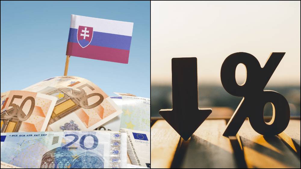 Inflácia na Slovensku klesla pod 14 %.