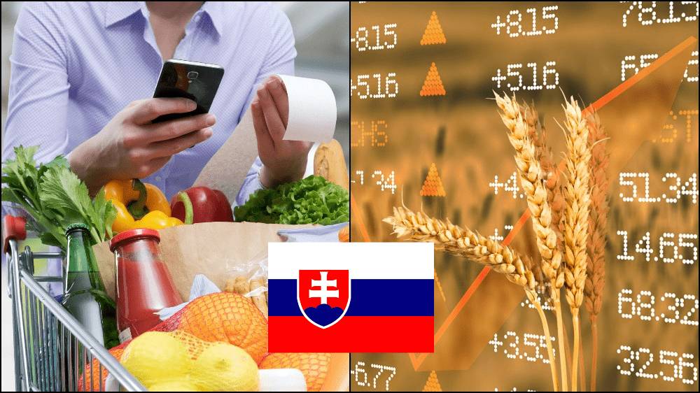 Inflácia potravín na Slovensku je vysoká.