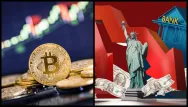Porazí bitcoin padajúce banky?