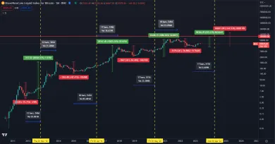 Bitcoin a halvingové štvorročné cykly.