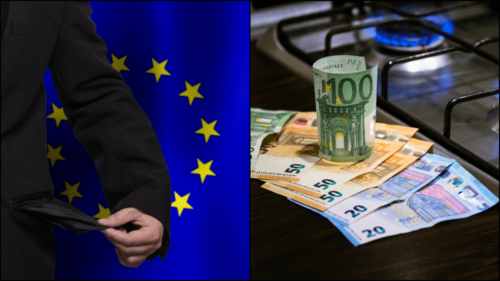 Kríza životných nákladov v Európe.