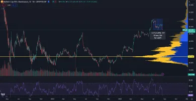 Bitcoin: dominancia prudko padá