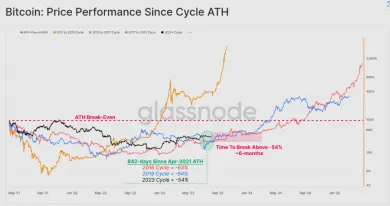 Bitcoin: výkonnosť počas bullrunov