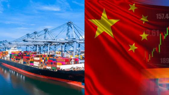 Čína zaznamenáva pokles exportu