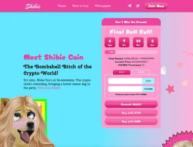 Kryptomena Shibie pokračuje v predpredaji