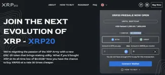 Nová meme kryptomena xrp20 je v predpredaji