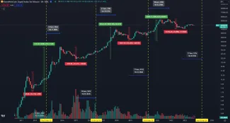 Bitcoin: halvingové cykly