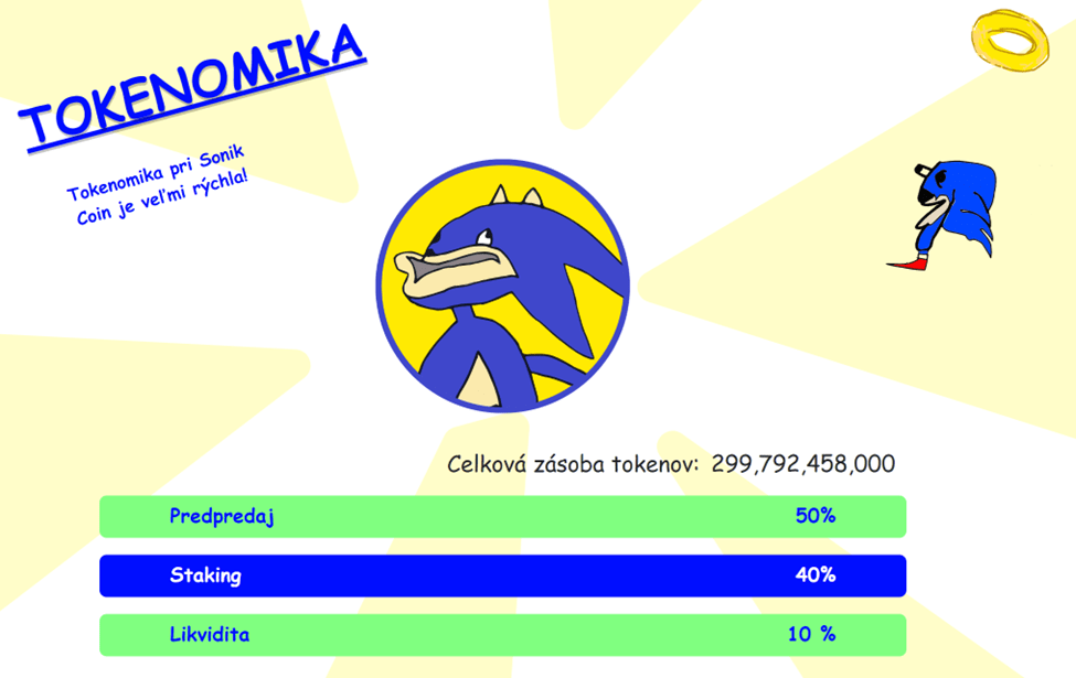 Tokenomika kryptomeny Sonik