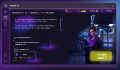 Úloha na platforme Taskchain