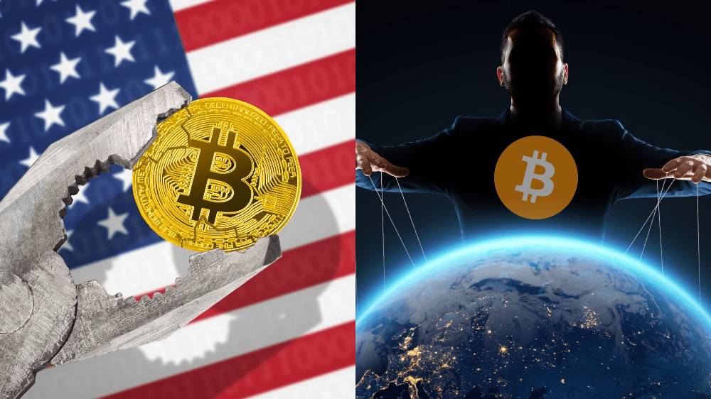 Americká vláda údajne chce kontrolovať Bitcoin