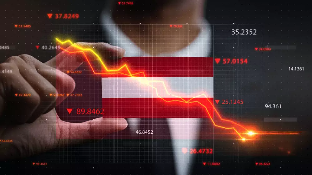 Ekonomika Rakúska skĺzla do recesie