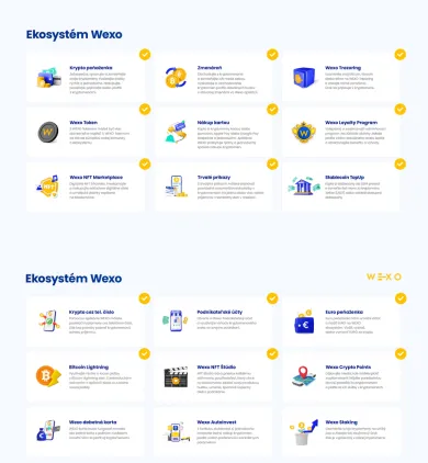 Ekosystém projektu Wexo