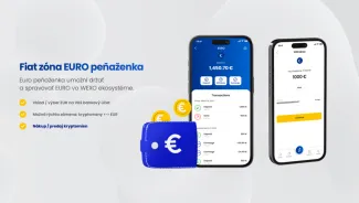 Euro peňaženka Vám umožní vklad a výber eur