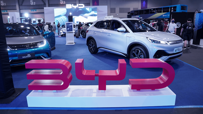 BYD je čínskym výrobcom elektromobilov