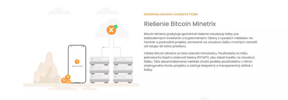 Bitcoin Minetrix ponúka úplne iný prístup