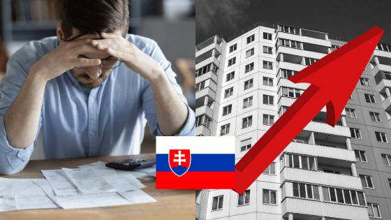 Bývanie je pre Slovákov drahé, keďže úrokové sadzby rastú