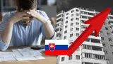 Bývanie je pre Slovákov drahé, keďže úrokové sadzby rastú