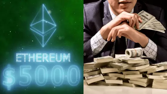 Ethereum prekoná 5 800 dolárov