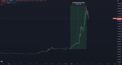 Táto kryptomena stúpla o 350 percent