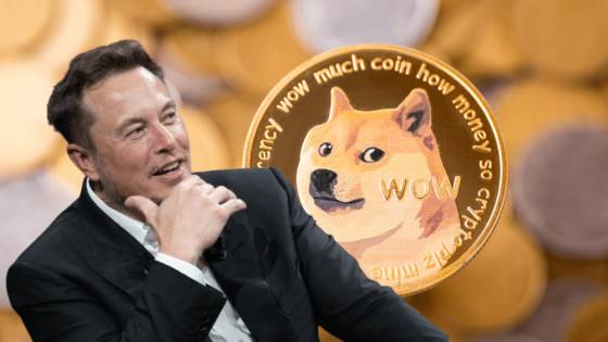 Elon Musk je napojený na Dogecoin