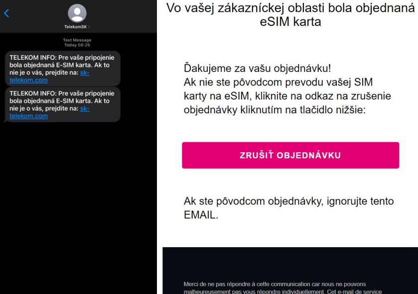 Telekom podvod