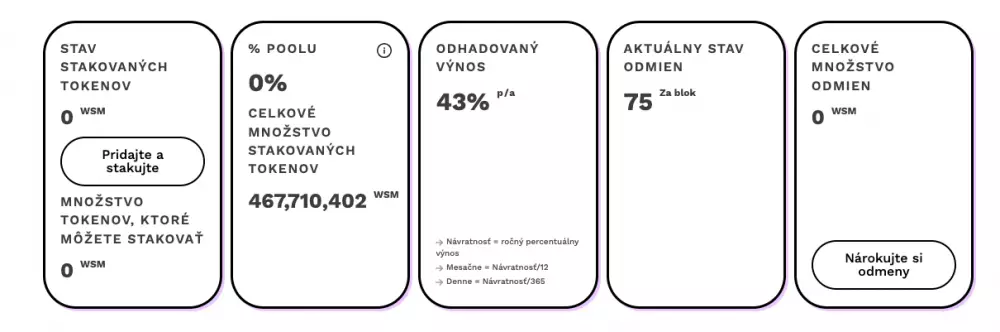 Token WSM má fázu predpredaja za sebou